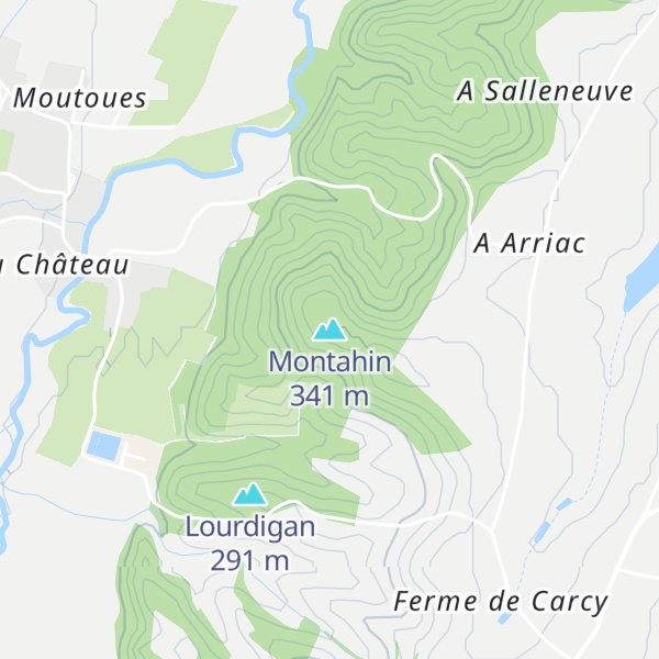 Map of Montahin