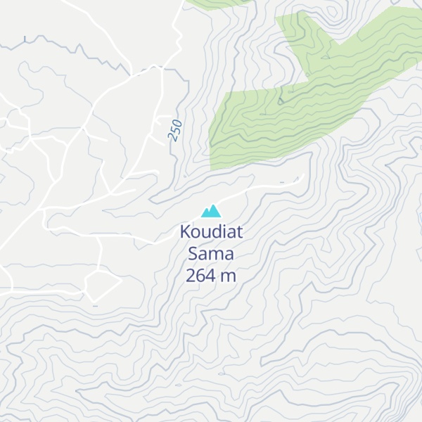 Map of Koudiat Sama