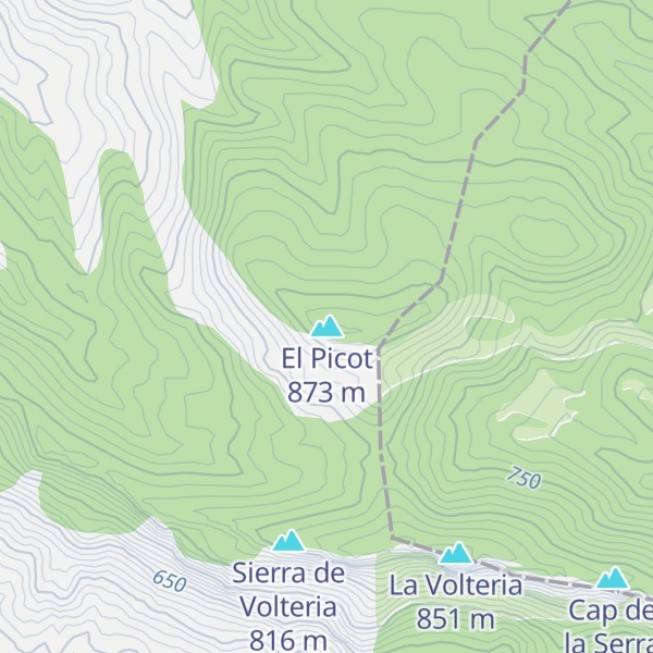 Map of El Picot