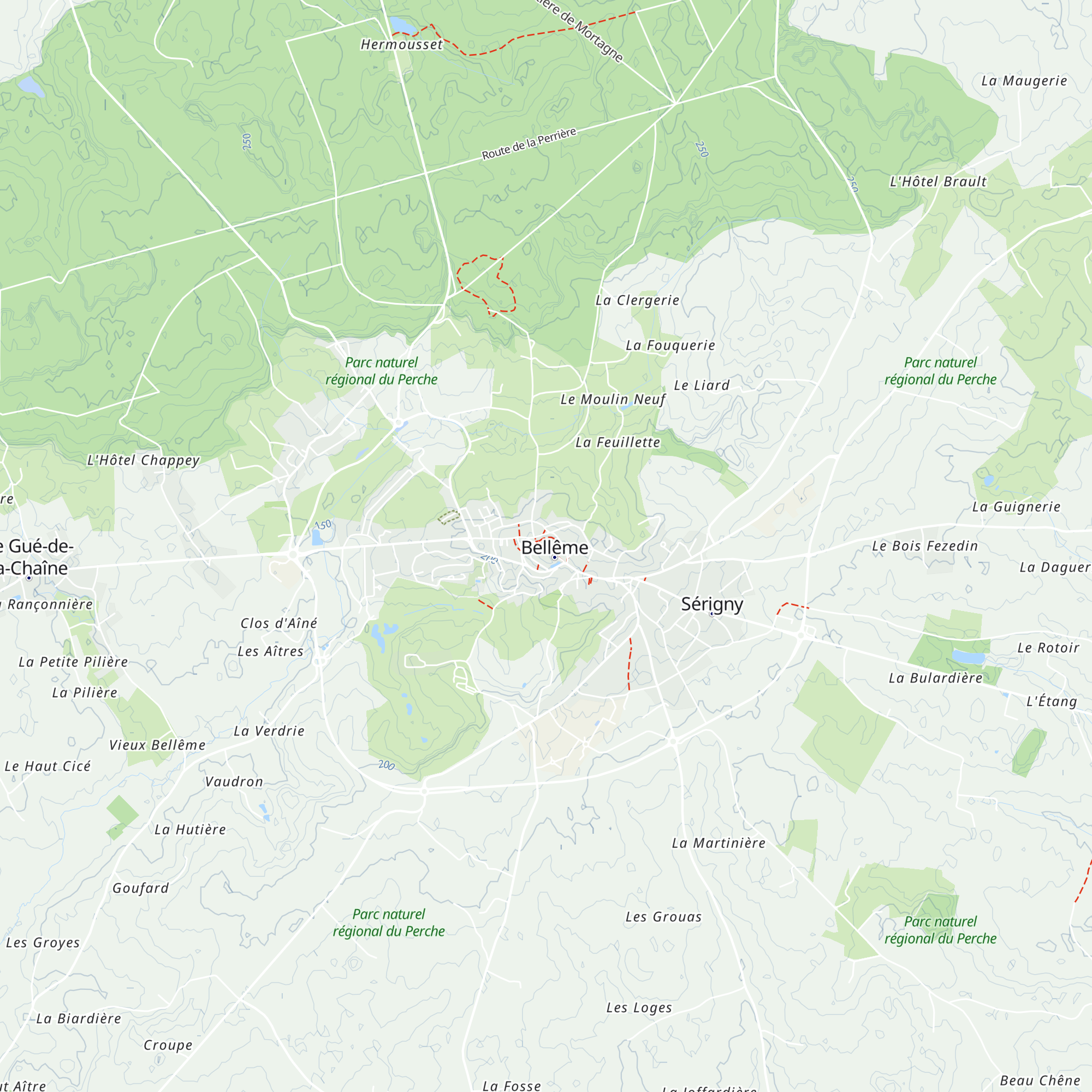 Gîte d'étape communal map