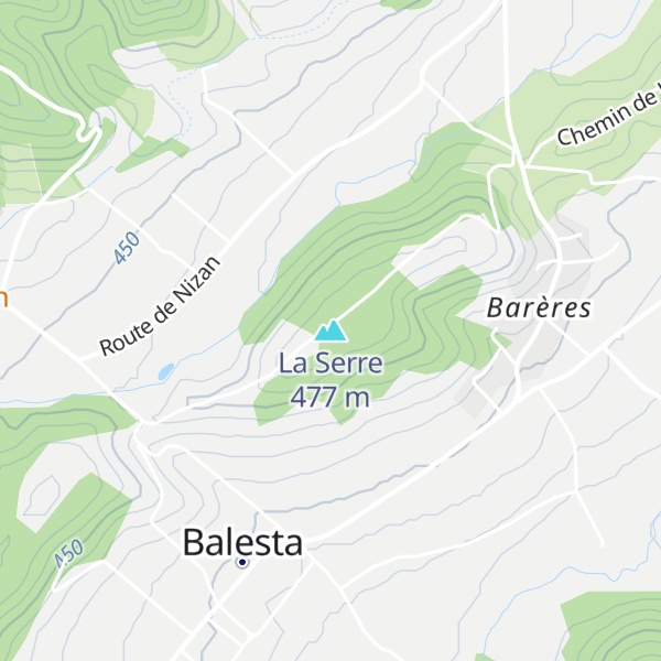 Map of La Serre
