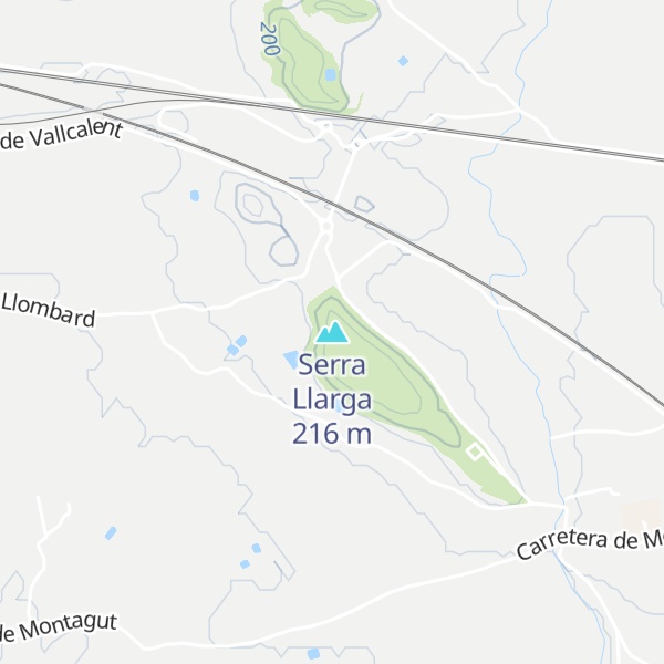 Map of Serra Llarga