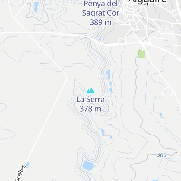 Map of La Serra
