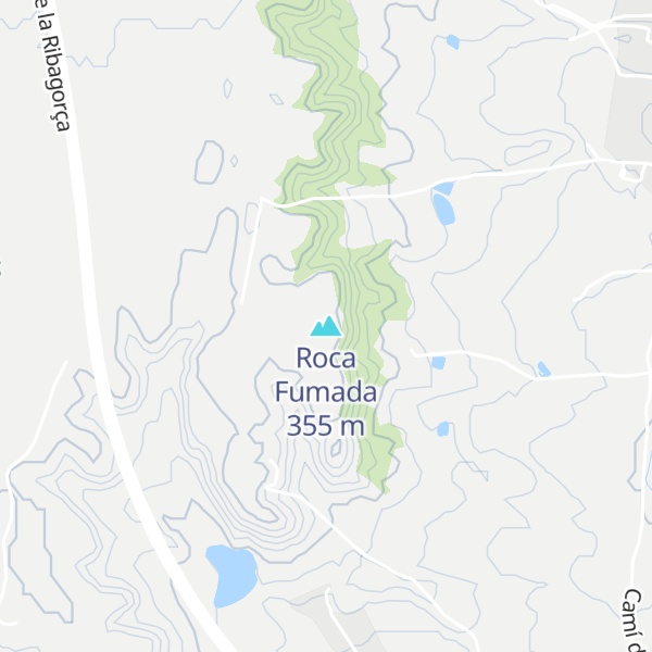 Map of Roca Fumada