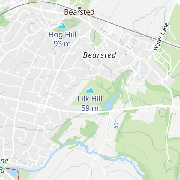 Map of Lilk Hill