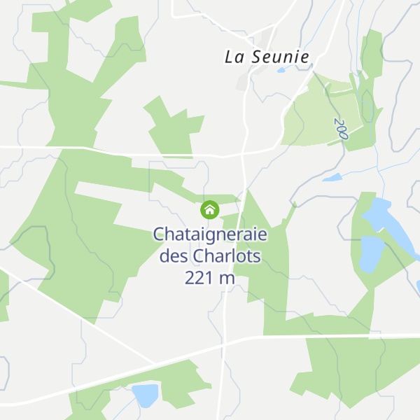 Map of Chataigneraie des Charlots