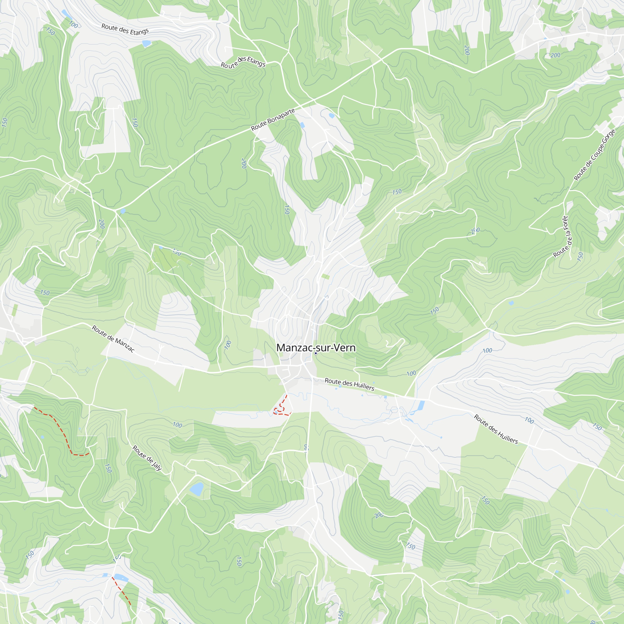 Gîte Saint-Roch map