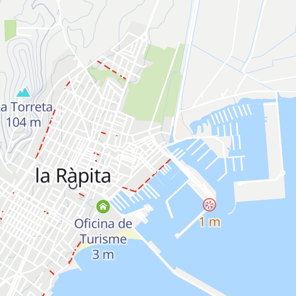 Map of Refugi climàtic Casa del Mar