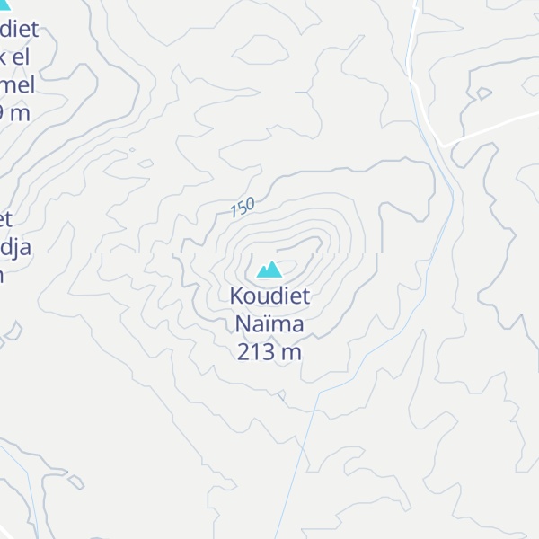 Map of Koudiet Naïma