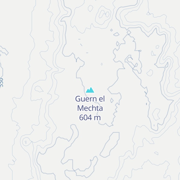 Map of Guern el Mechta