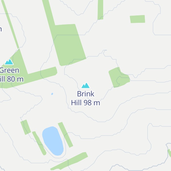 Map of Brink Hill
