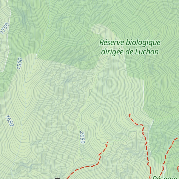 Map of Mail d'Auéran