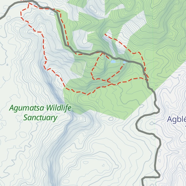 Map of Agumasato
