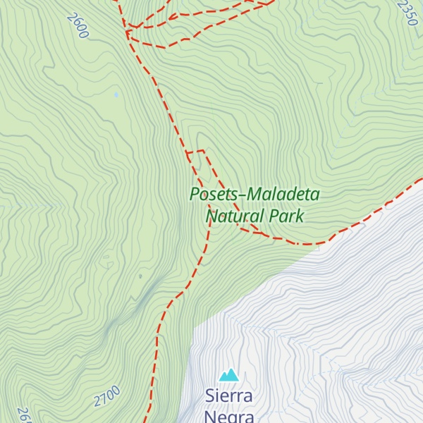Map of Tuca de Roques Trencades