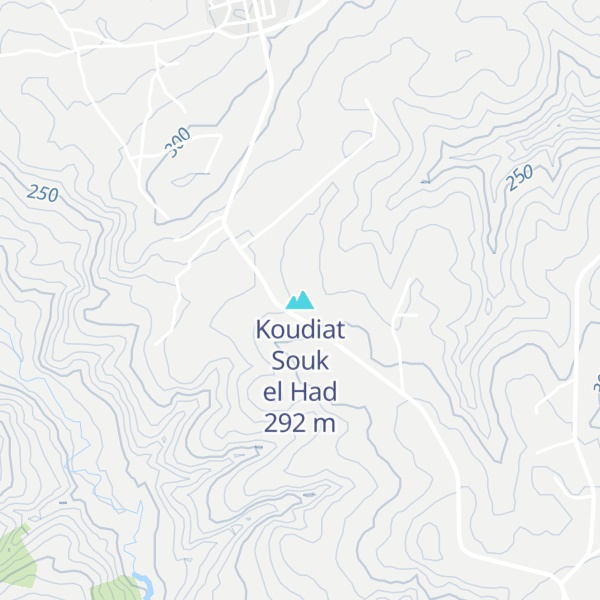 Map of Koudiat Souk el Had