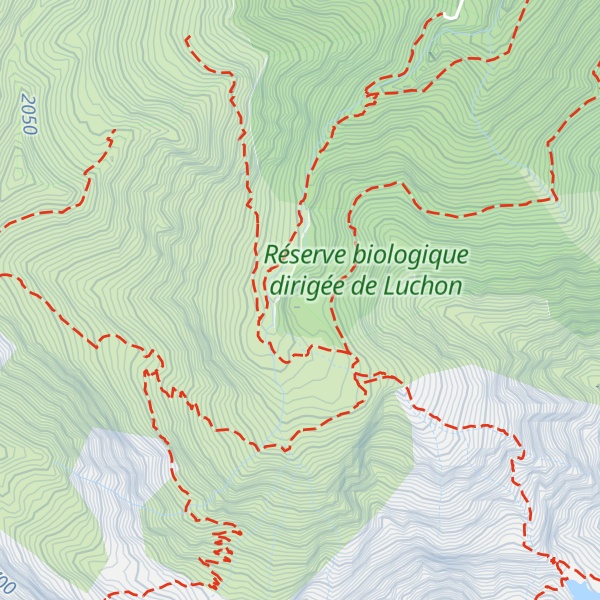 Map of Cabane du Cirque de la Glère - luchonais