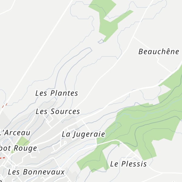 Map of L'Étrangloir