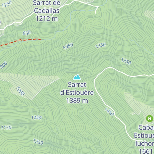 Map of Sarrat d'Estiouère