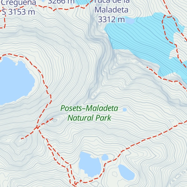 Map of Agulla d'Haurillon