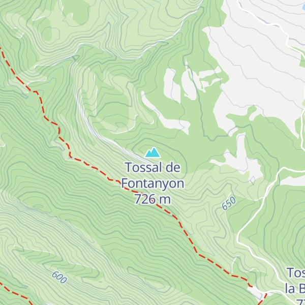 Map of Tossal de Fontanyon