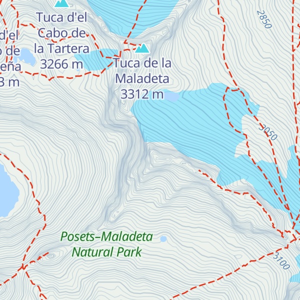 Map of Aguja Schmidt-Endell