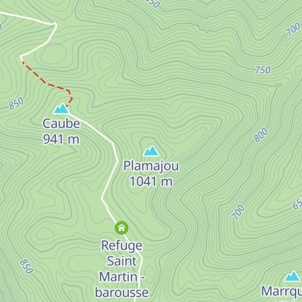 Map of Plamajou