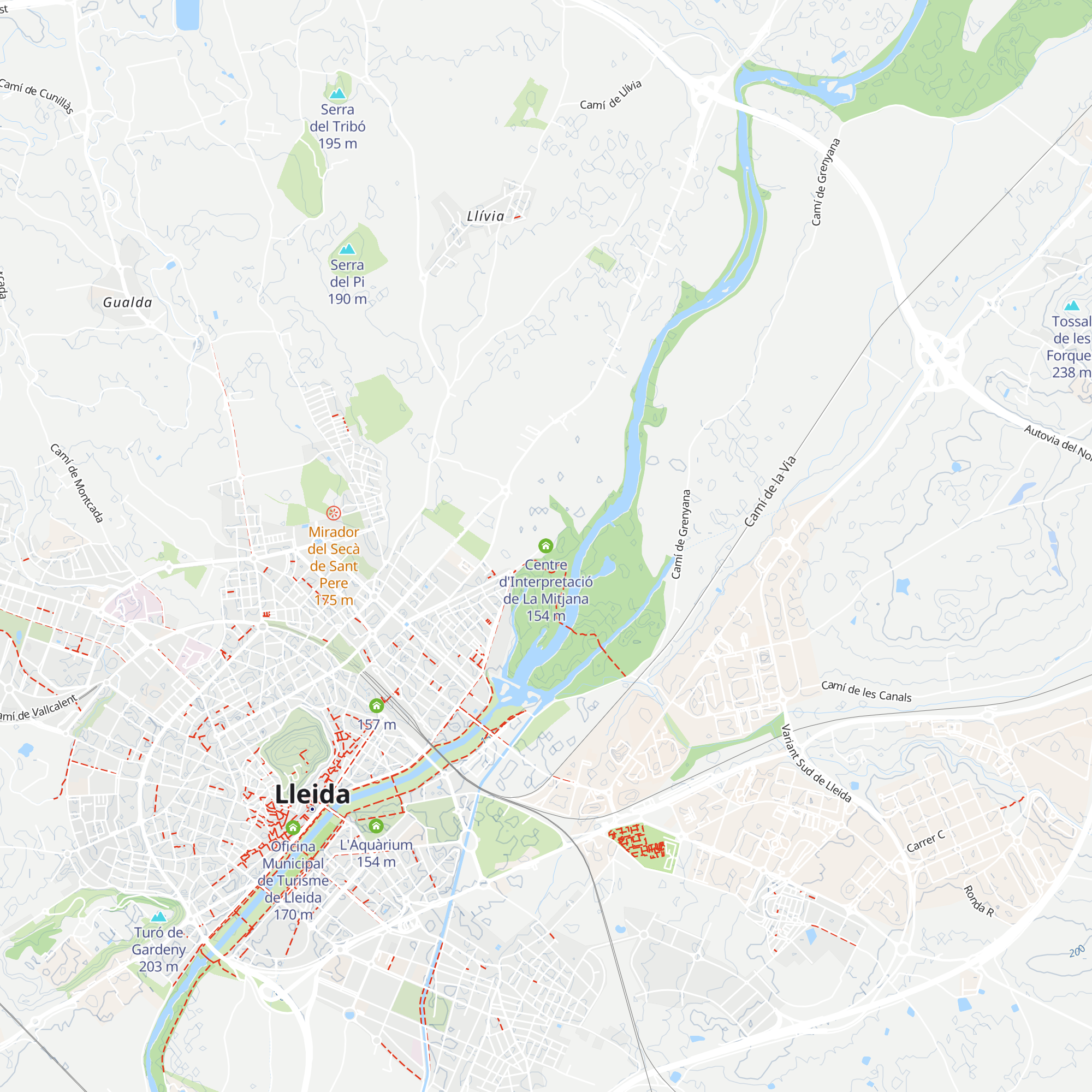 Centre d'Interpretació de La Mitjana map
