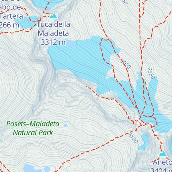 Map of Tuca d'el Mich