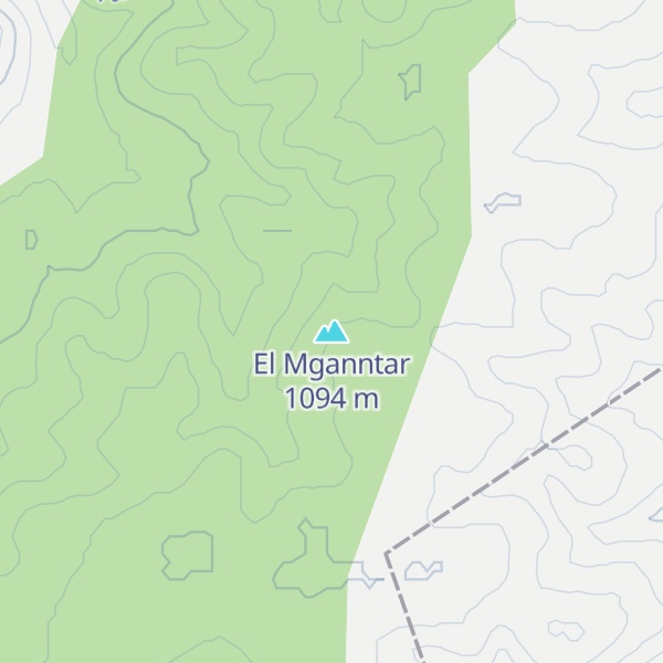 Map of El Mganntar