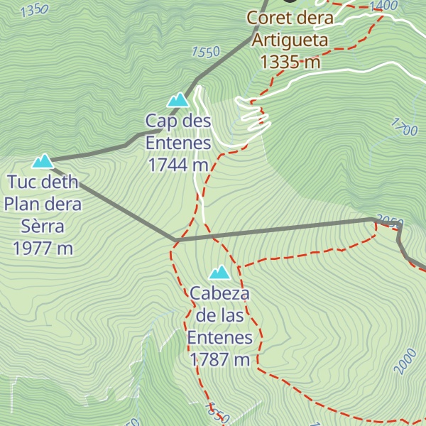 Map of Cabana deth Pastor