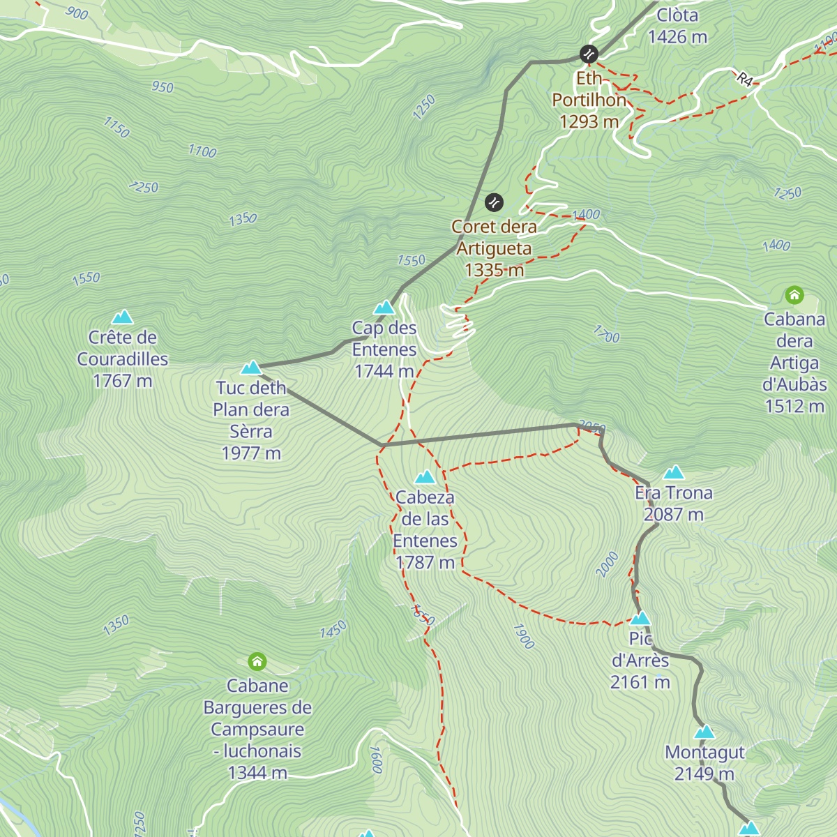 Cabana deth Pastor map