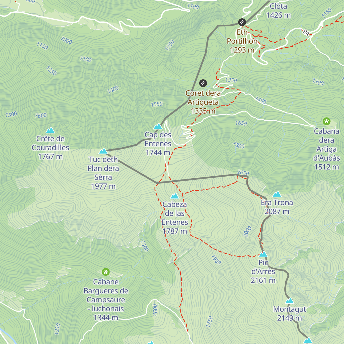 Cabana deth Pastor map