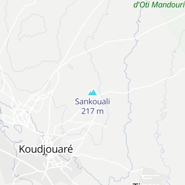 Map of Sankouali