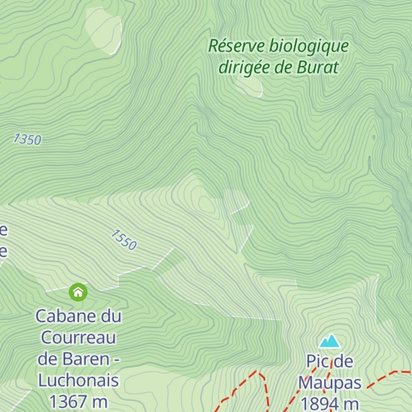 Map of Mail de la Pique