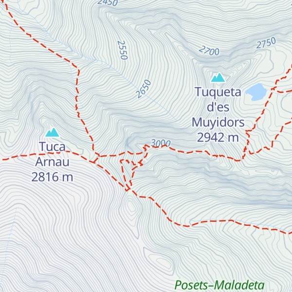 Map of Tuca de Culebres