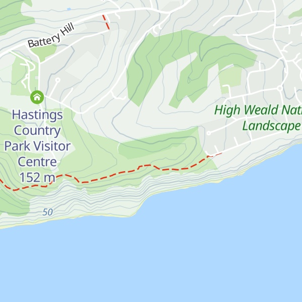 Map of Fire Hill