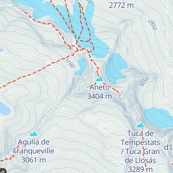 Map of Aguja Escudier