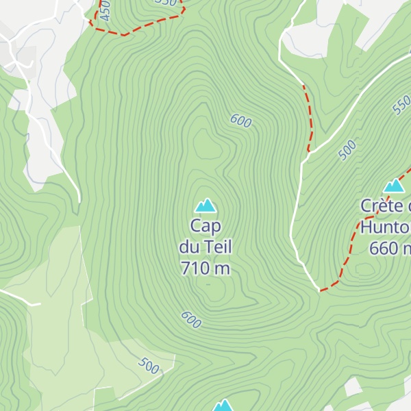 Map of Cap du Teil