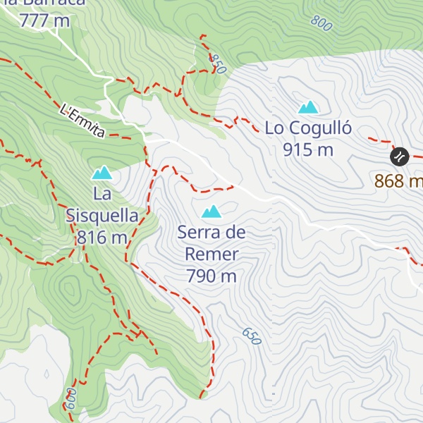 Map of Serra de Remer