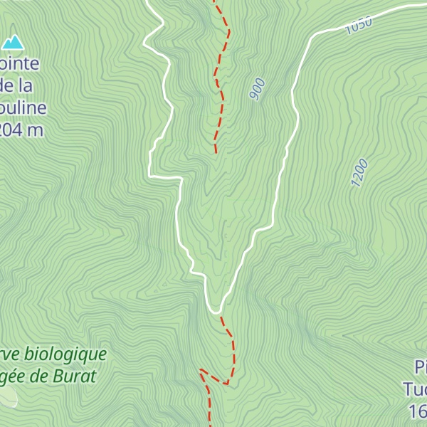 Map of Cabane Contraire - luchonais