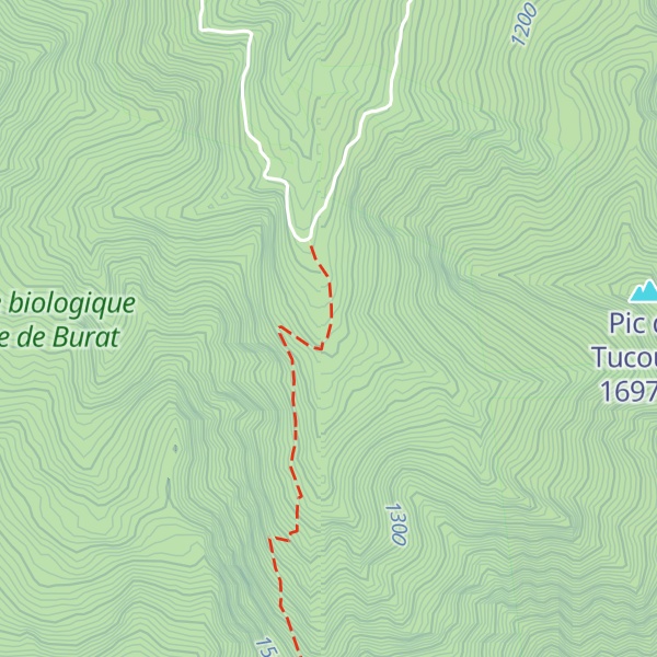 Map of Cabane de Saribarolles - Luchonais