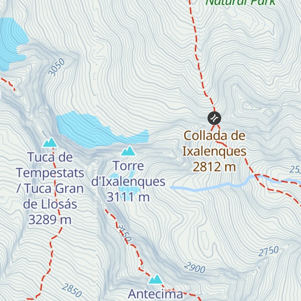 Map of Forca d'Estasen