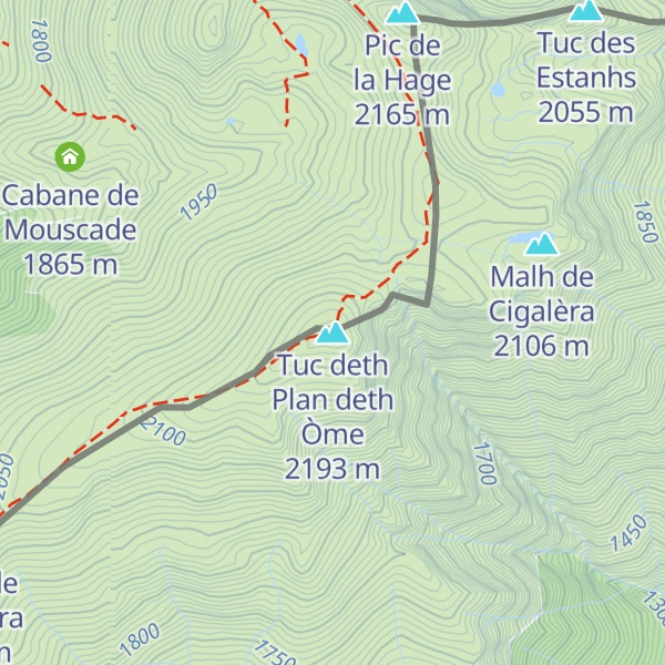Map of Tuc deth Plan deth Òme