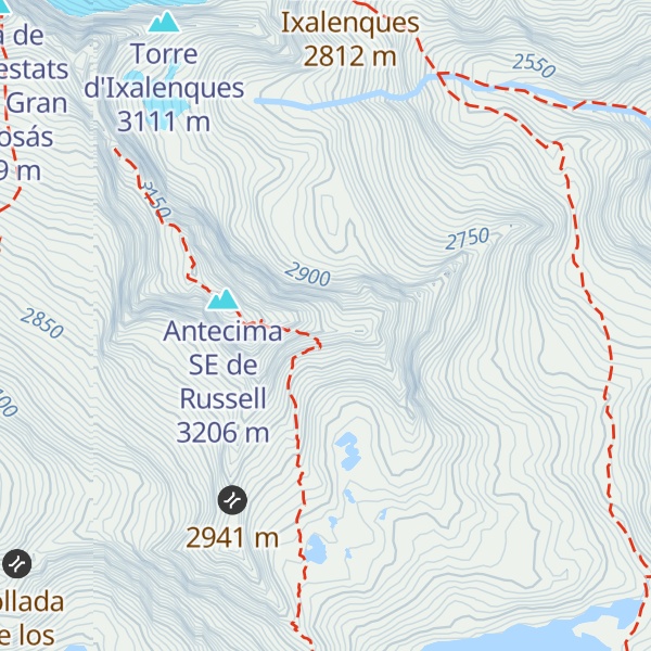 Map of Cap de la Tartereta