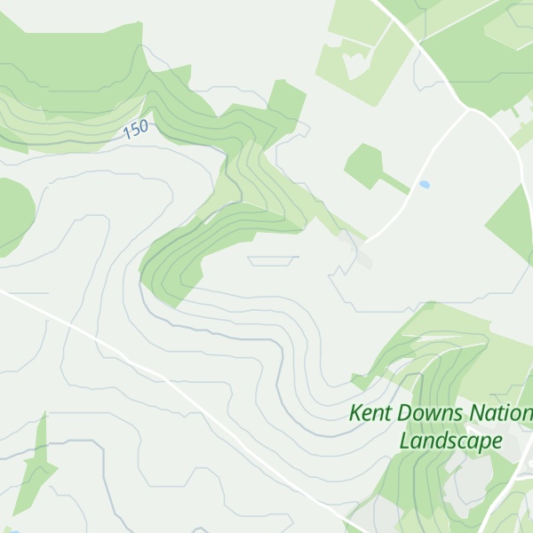 Map of Mile Hill