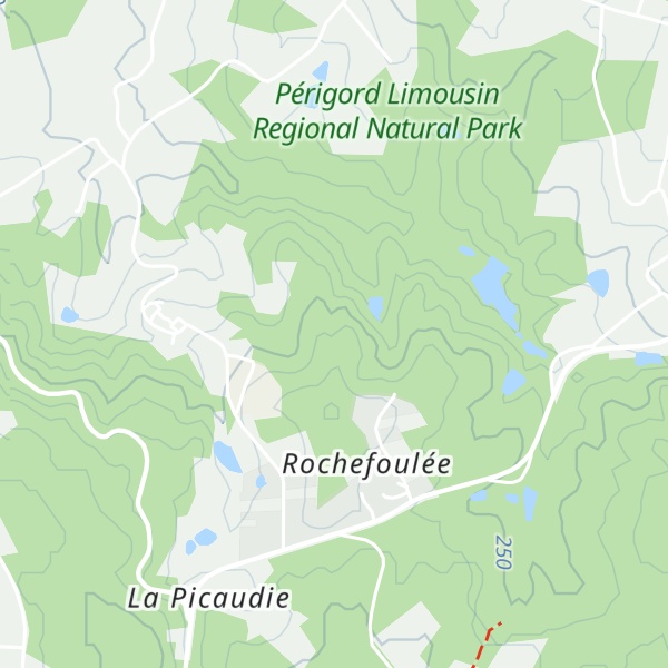 Map of Roc de Poperdu