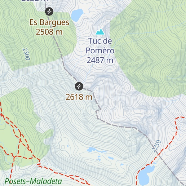 Map of Tuca Blanca de Pomèro