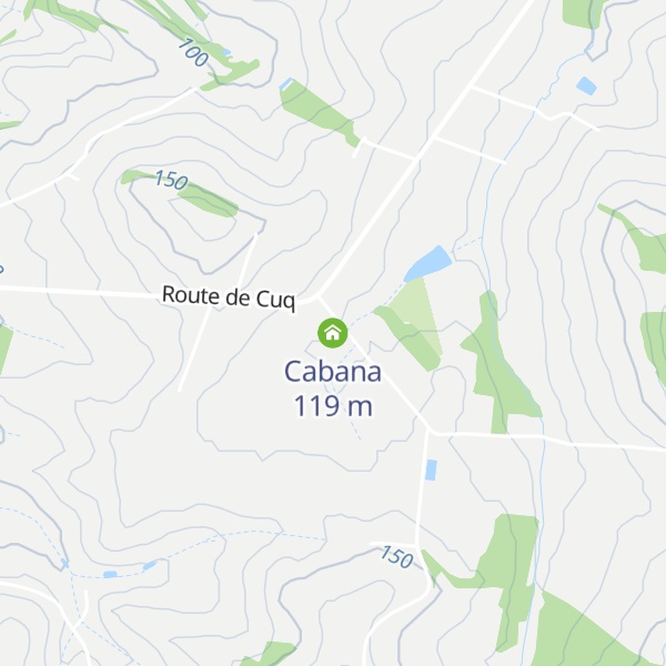 Map of Cabana