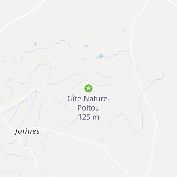 Map of Gîte-Nature-Poitou