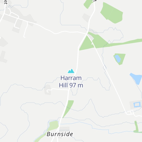 Map of Harram Hill